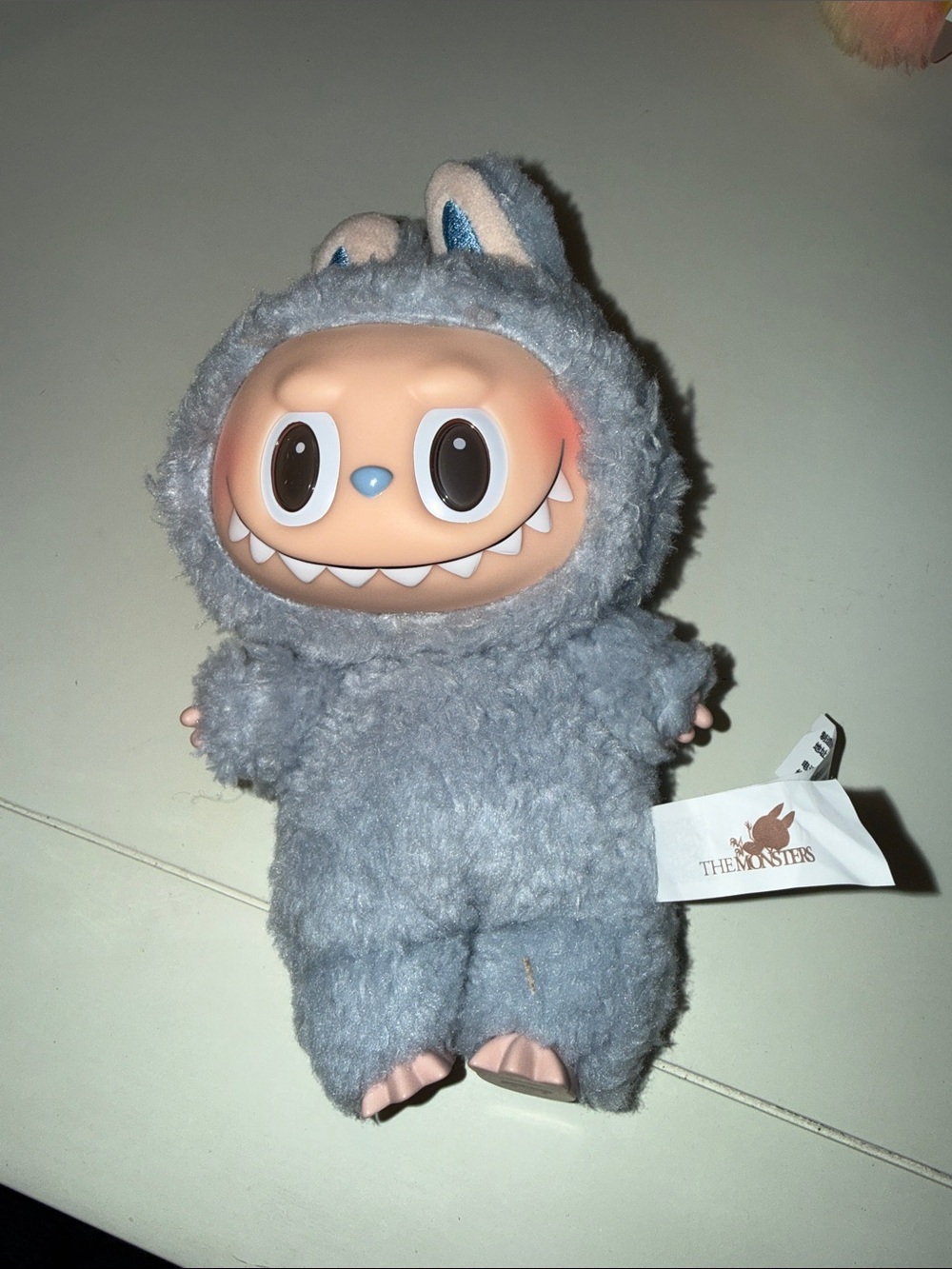 Labubu Blue Monster Doll - no box